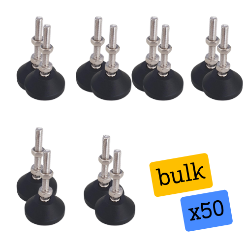 BULK LOT 8mm Extra Long Thread Table Foot