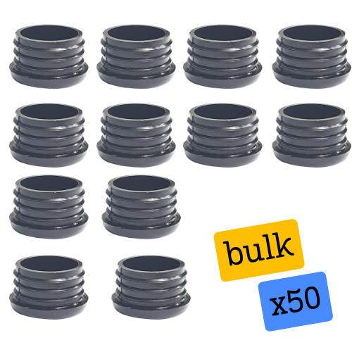 BULK LOT Black Internal Chair Tips