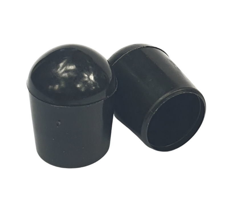 BULK LOT - Heavy Duty Black Domed Chair Tips