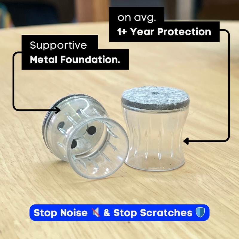 BULK LOT - Felt Chair Leg Glides - Commercial Edition