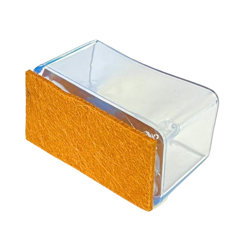 Felt Rectangular Silicone Chair Tips – Scratch-Free & Silent Protection Indoors