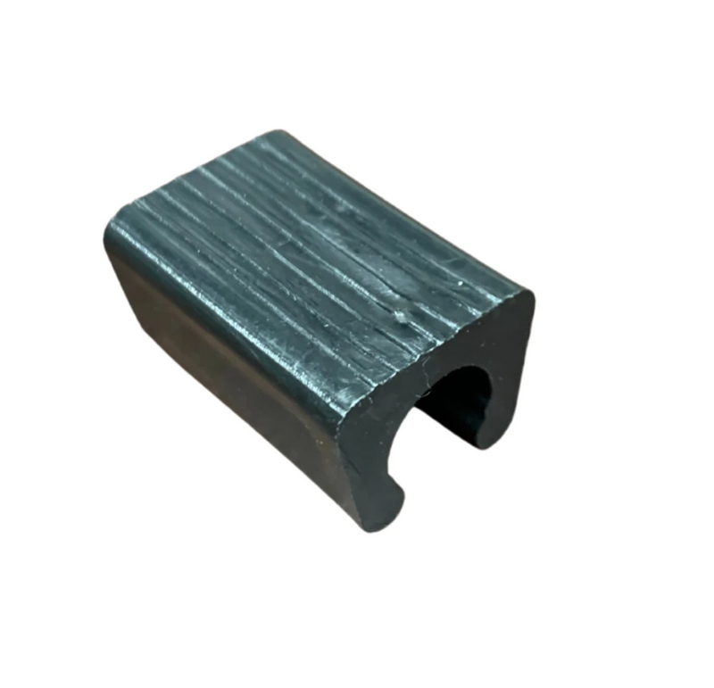 Black Clip-On Glides – For Sled Base Chairs (Non-Felt)