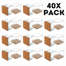 Square Felt Hybrid Silicone - Pack